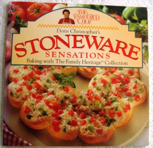 Book cover for The Pampered Chef Doris Christopher's Stonewear Sensations (Baking with the Family Heritage Collection) by Unknown