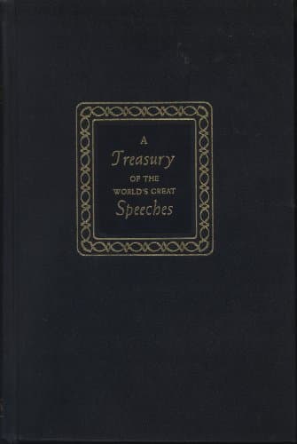 A Treasury of the World's Great Speeches