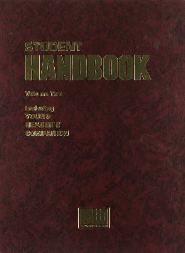 Book cover for Student Handbook Including Young Reader's Companion by The Southwestern Company