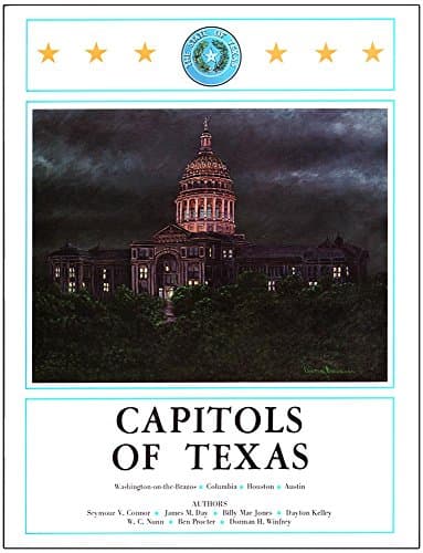Book cover for Capitols of Texas by Seymour V. Connor