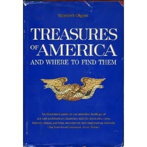 Book cover for Treasures of America And Where to Find Them by Reader s Digest