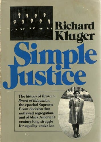 Book cover for Simple Justice Vol. I by Richard Kluger