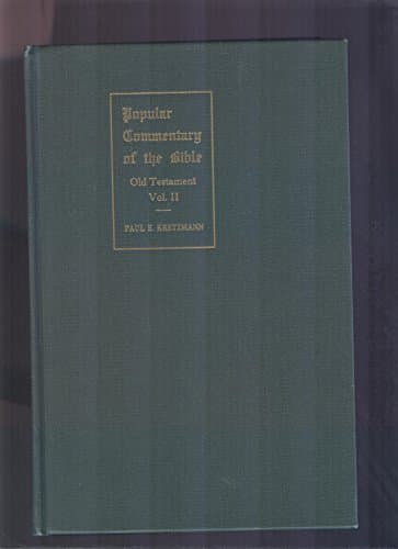 Book cover for Popular Commentary of the Bible: The Old Testament (Volume II, The Poetical and the Prophetical Books) by Paul E. Kretmann