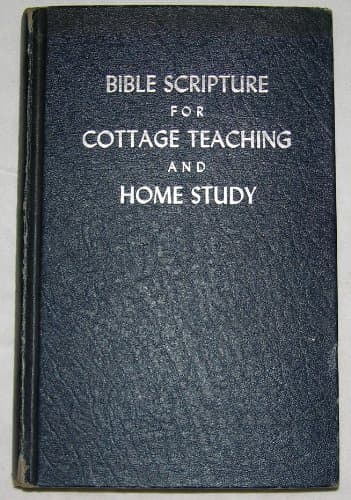 Book cover for Bible Scripture for Cottage Teaching and Home Study by Mary Lou Ledbetter, Marcelle Gilliam, A. C. Stone, Mrs. A. C. Stone, Logan Buchanan
