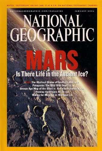 Book cover for National Geographic Magazine, January, 2004 by William L. Allen (Editor in Chief)