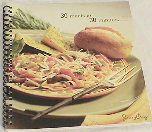 Book cover for Jenny Craig 30 Meals in 30 Minutes by Craig, Jenny
