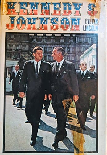 Book cover for Kennedy & Johnson by Evelyn Lincoln