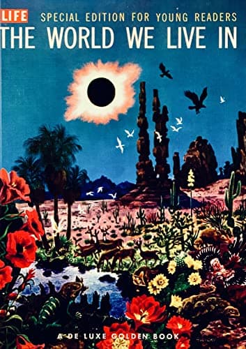 Book cover for The World We Live In For Young Readers by Barnett