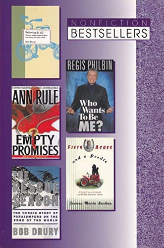Book cover for Nonfiction Bestsellers: Vol 1 2001 by Reader's Digest