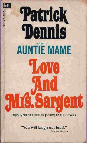 Book cover for Love and Mrs. Sargent by Dennis, Patrick