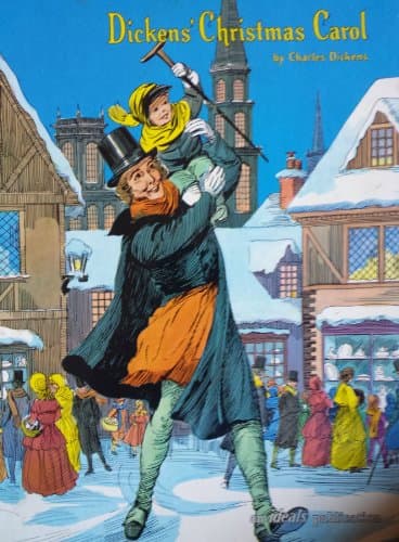Book cover for Dickens' Christmas Carol by Hooper, Van B.