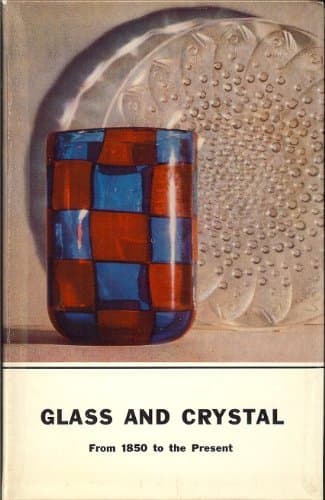 Book cover for Glass and Crystal from 1850 to the Present by Elka Schrijver