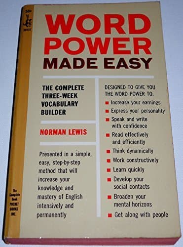 Book cover for Word Power Made Easy by Lewis, Norman