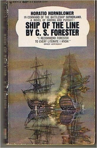 Book cover for Ship of the Line (#6 Hornblower series) by C. S. Forester