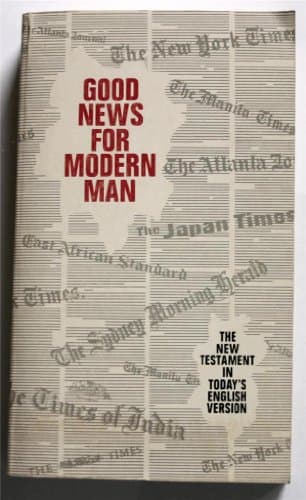 Book cover for Good News for Modern Man by American Bible Society