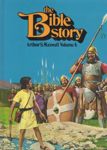 Book cover for The Bible Story, Volume 4 Heroes and Heroines by Arthur S. Maxwell