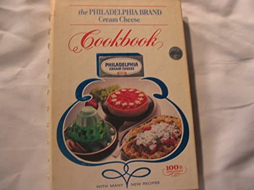 Book cover for Philadelphia Brand Cream Cheese Cookbook by The Kraft Kitchens