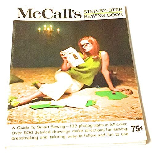 Book cover for McCall's Step-By-Step Sewing Book by McCall Corp