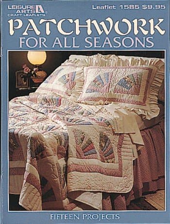 Book cover for Patchwork For All Seasons (Leisure Arts #1585) by Leisure Arts