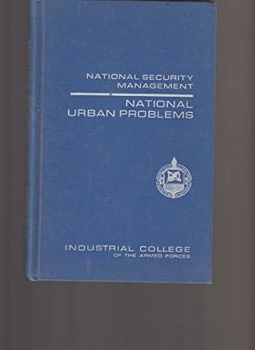 National Urban Problems (National Security Management)