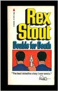 Book cover for Double for Death by Rex Stout