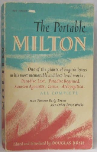 Book cover for The Portable Milton by Milton, John