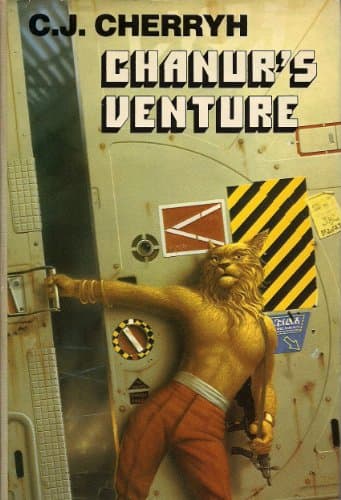 Book cover for Chanur's Venture by C. J. Cherryh