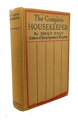 Book cover for The Complete Housekeeper by Holt, Emily