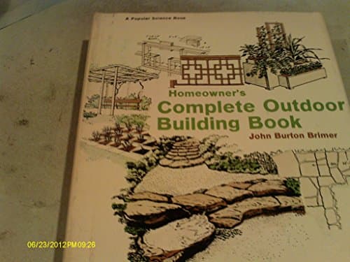 Book cover for Homeowner's Complete Outdoor Building Book by Brimer, John Burton