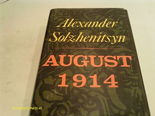 Book cover for August 1914 by SOLZHENITSYN, Alexander