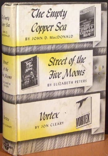 Book cover for The Empty Copper Sea / Street of the Five Moons / Vortex (The Detective Book Club) by John D. MacDonald