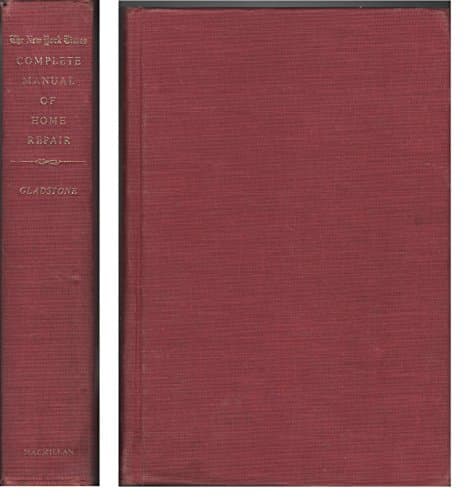 Book cover for The New York Times Complete Manual of Home Repair by GLADSTONE, Bernard