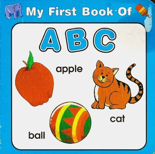 Book cover for My First Book of ABC by Not Shown
