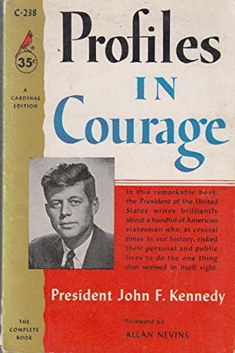 Book cover for profiles in courage by kennedy, john f.