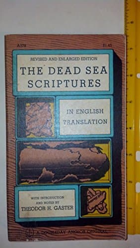 Book cover for The Dead Sea Scriptures in English Translation by Gaster, Theodor H.