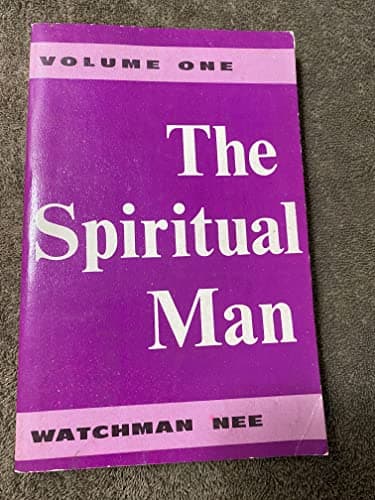 Book cover for The Spiritual Man, Vol.1 by Nee, Watchman