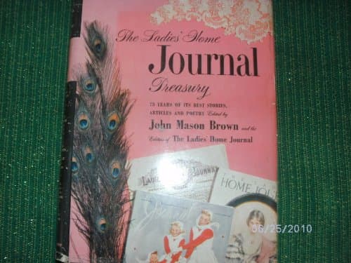 Book cover for The Ladies' home journal treasury. by John Mason Brown