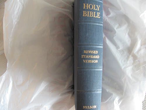 Book cover for 1952 Revised Standard Version Holy Bible by Thomas Nelson & Sons