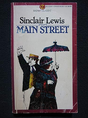 Book cover for Main Street by Sinclair Lewis
