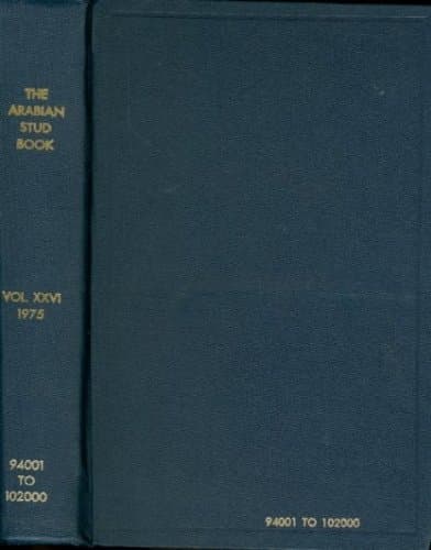 Book cover for The Arabian Stud Book Vol. XXVI by The Arabian Horse Club of Registry America