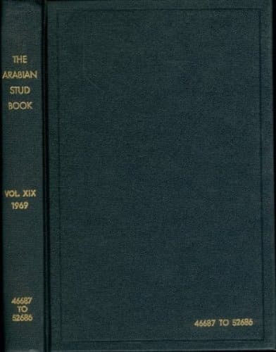 Book cover for The Arabian Stud Book Vol. XIX by The Arabian Horse Club of Registry America
