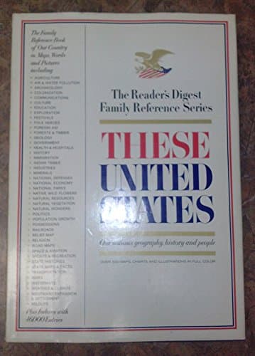Book cover for these united states by Hitchcock, Charles; Reader's Digest