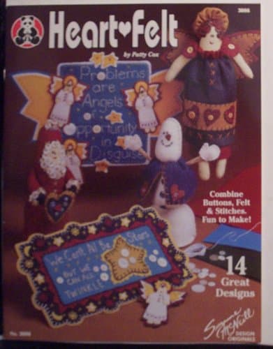 Book cover for Heart Felt (Craft Book) by Patty Cox