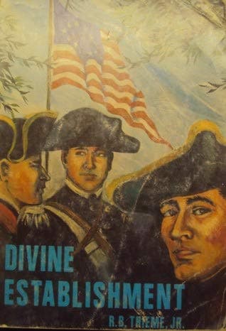 Book cover for Divine Establishment. by R. B. Thieme