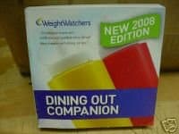 Book cover for New 2008 Edition Weight Watchers Dining Out Companion by Weight Watchers