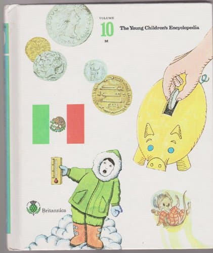 Book cover for The Young Children's Encyclopedia Volume 10 (Volume 10) by Encyclopedia Britannica