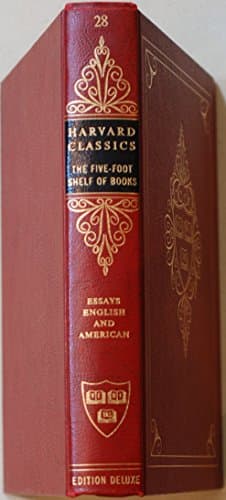 Book cover for Harvard Classics: Essays English and American : Vol. 28 by Charles W. Eliot