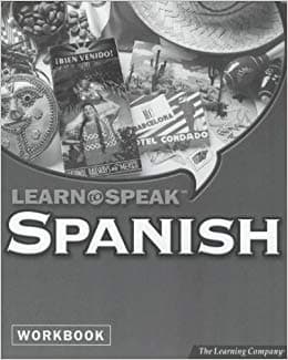 Book cover for Learn to Speak Spanish Workbook: The Complete Interactive Learning Solution by The Learning Company