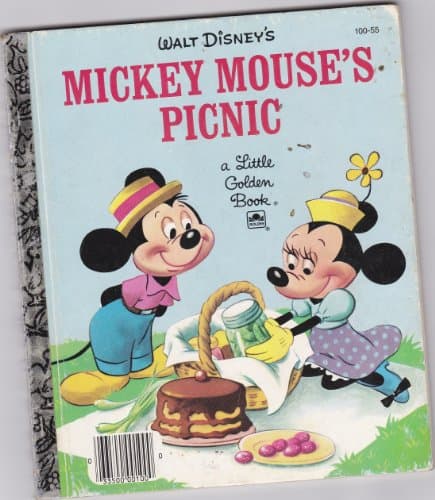Book cover for Mickey Mouse''s Picnic Little Golden Book by Western Publishing Co