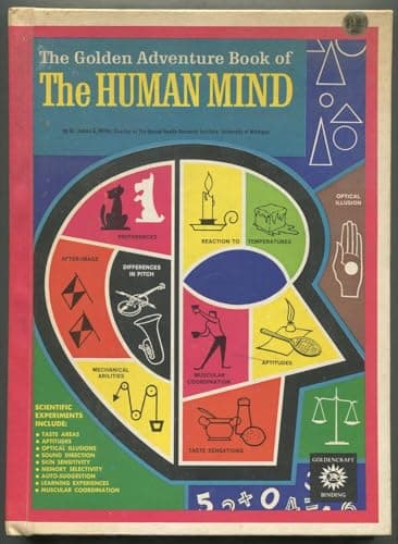 Book cover for The Golden Adventure Book of the Human Mind by MILLER, Dr. James G.